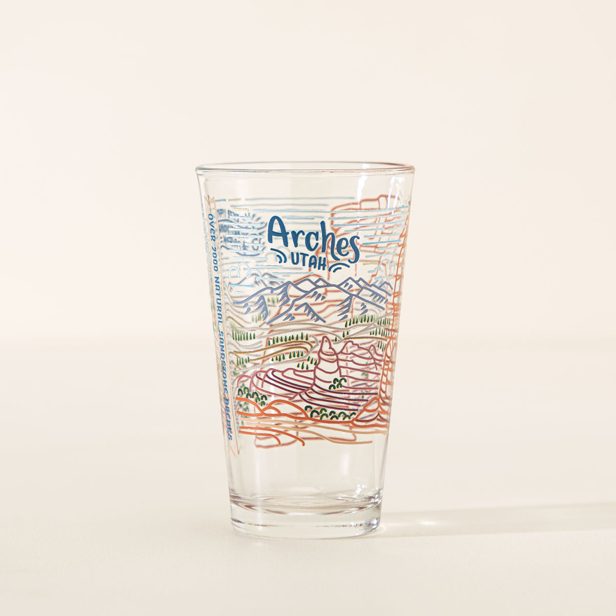 Collect Your National Park Glassware - Arches