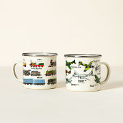 Retro Planes or Trains Mug