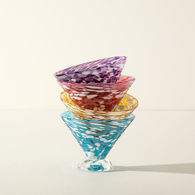 Confetti Glass Dessert Cup Kitchenware Goods