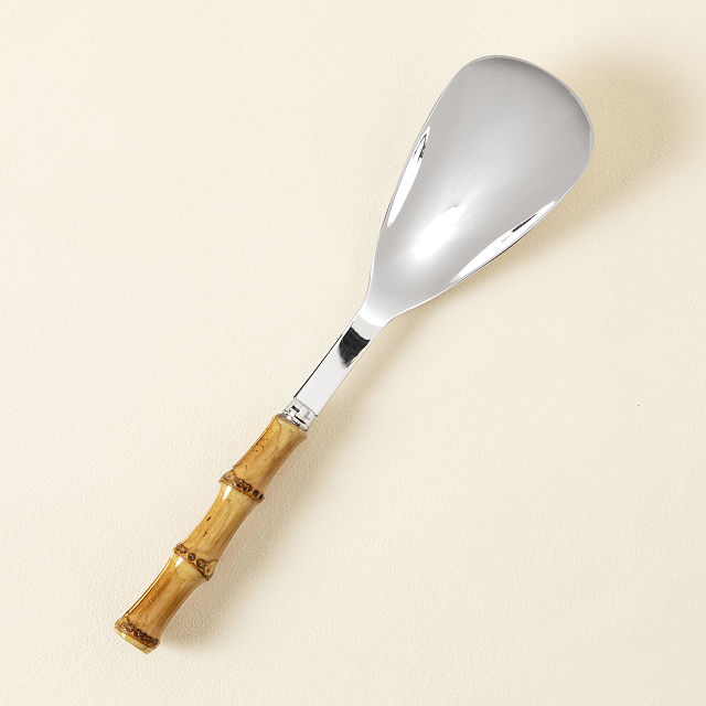 Bamboo Rice Scooper Serving Utensil Goods