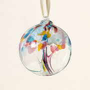 Tree of Memories Recycled Glass Globe