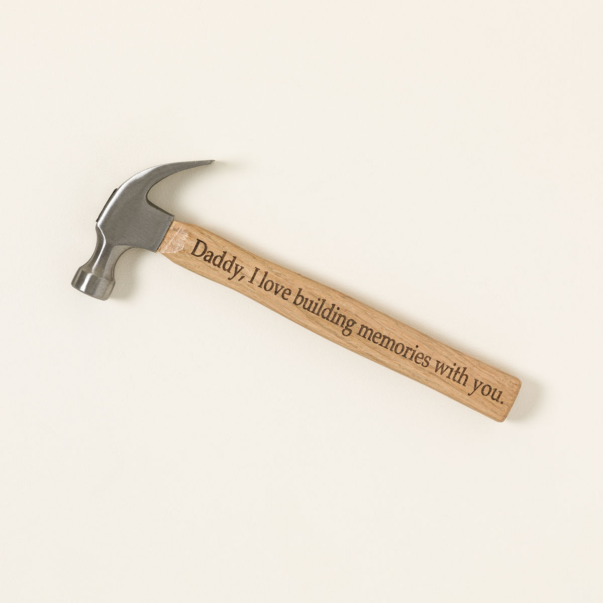 Personalized Engraved Hammer - ___ , I love building memories with you