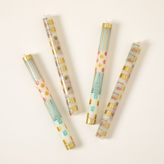 HandPainted South African Taper Candles Goods