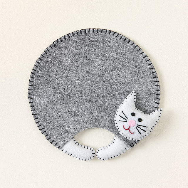 Cozy Cat Coaster