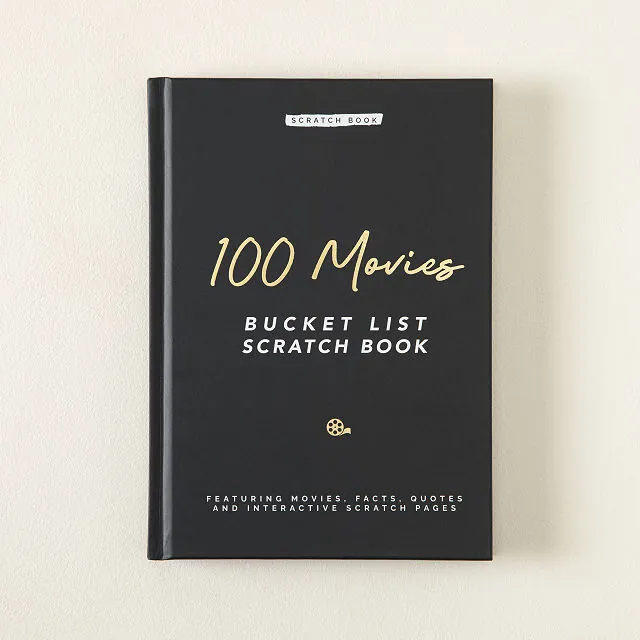 Uncommon Goods 100 Movies Scratch Off Bucket List Book