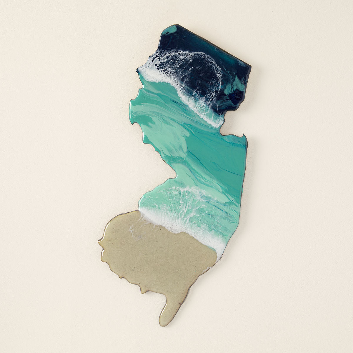 Beach State Wall Art - New Jersey