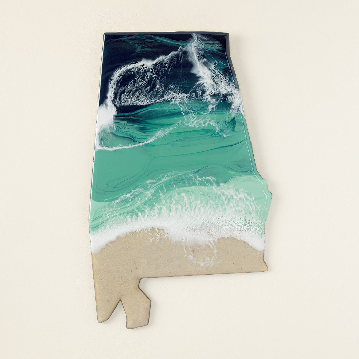 Beach State Wall Art - Alabama
