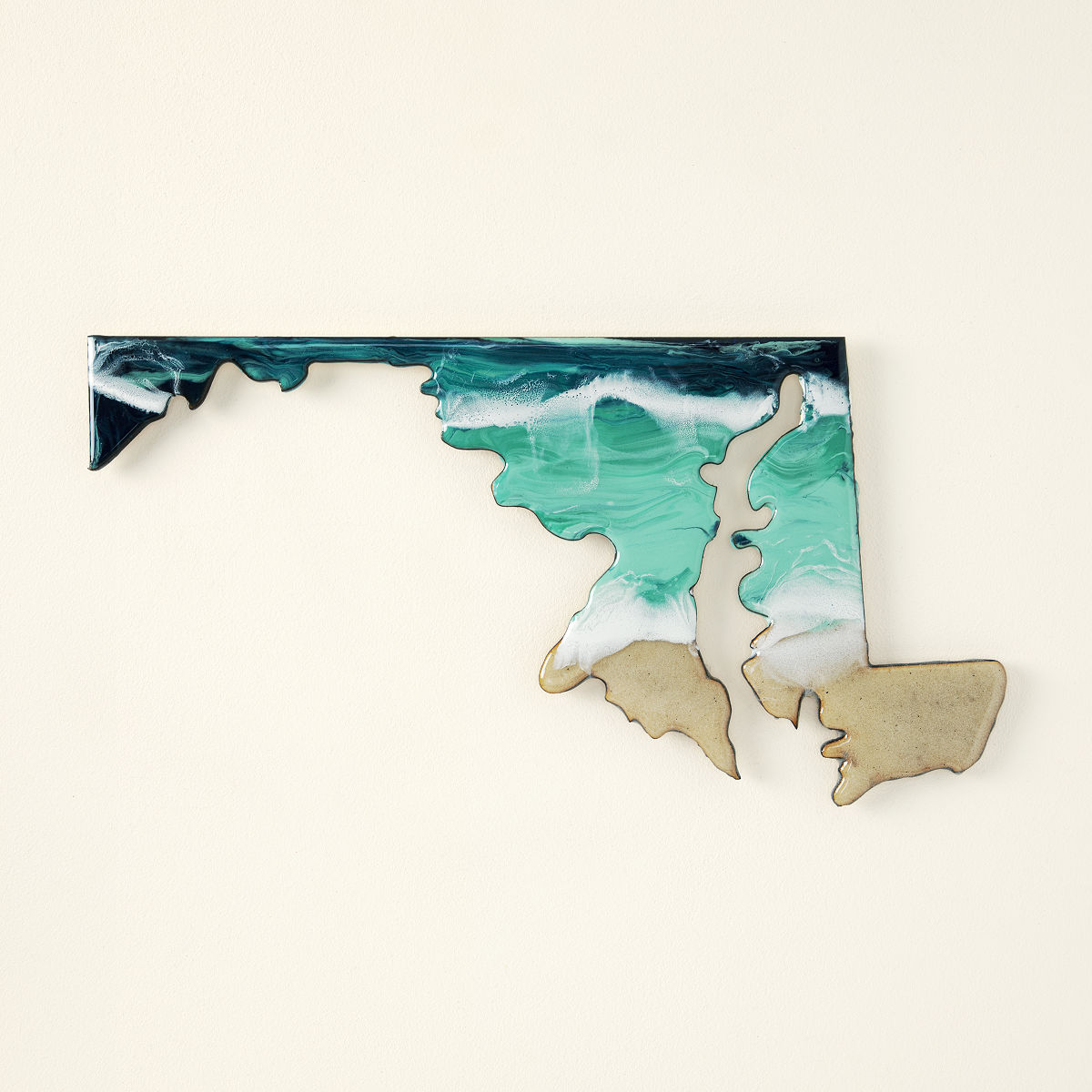 Beach State Wall Art - Maryland