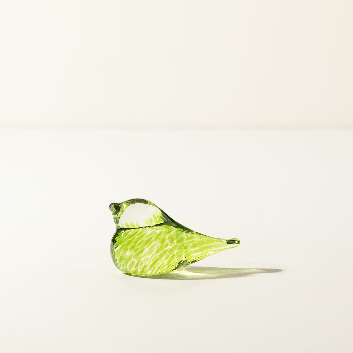 Birthstone Glass Bird - August - Peridot