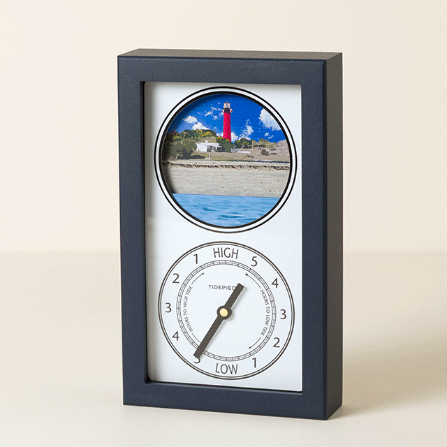 Custom Lighthouse Moving Tide Clock