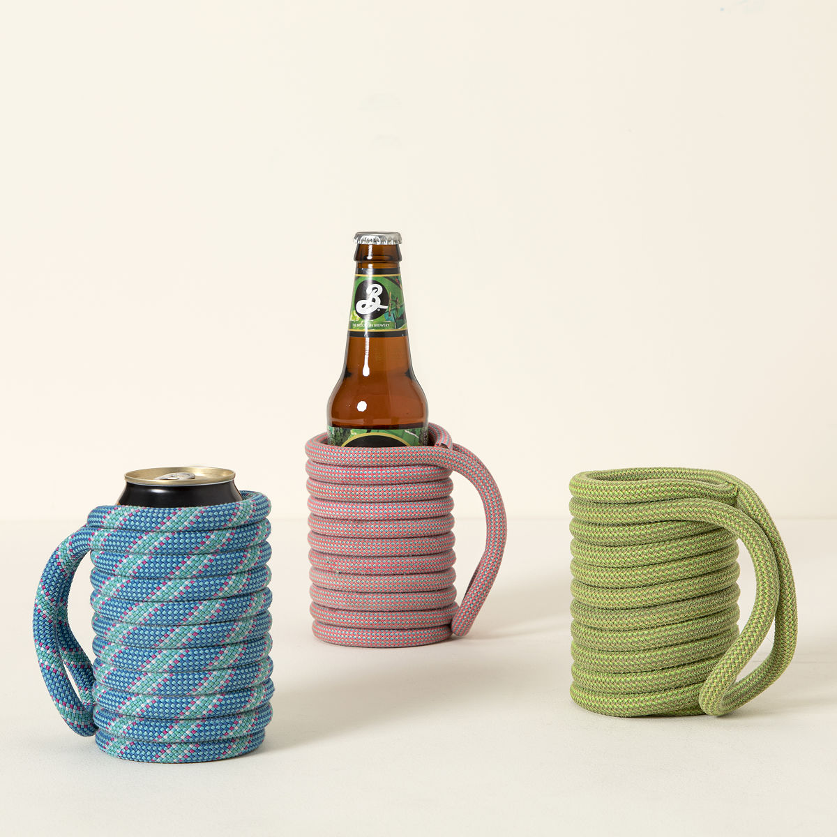 Uncommon Goods | Repurposed Climbing Rope Cozy | Can Cooler