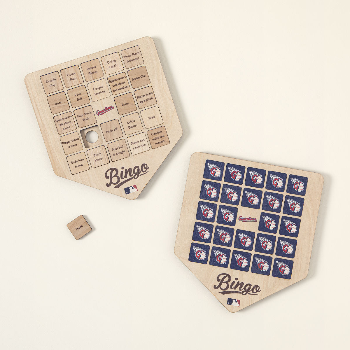 MLB Game Day Bingo - Set of 2 - Cleveland Guardians