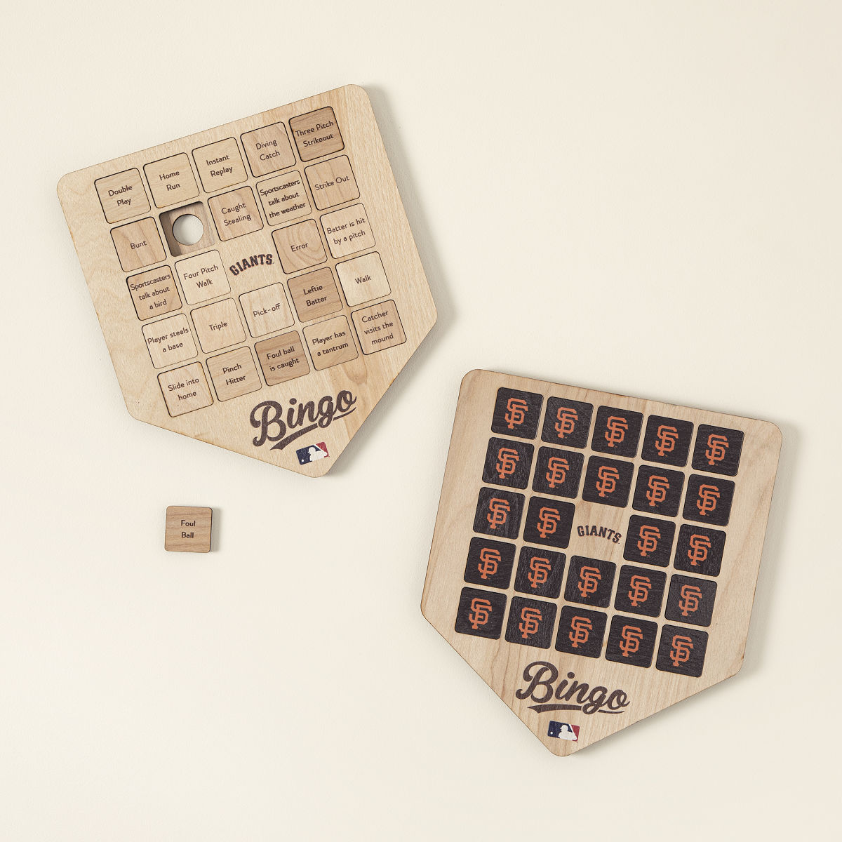 MLB Game Day Bingo - Set of 2 - San Francisco Giants