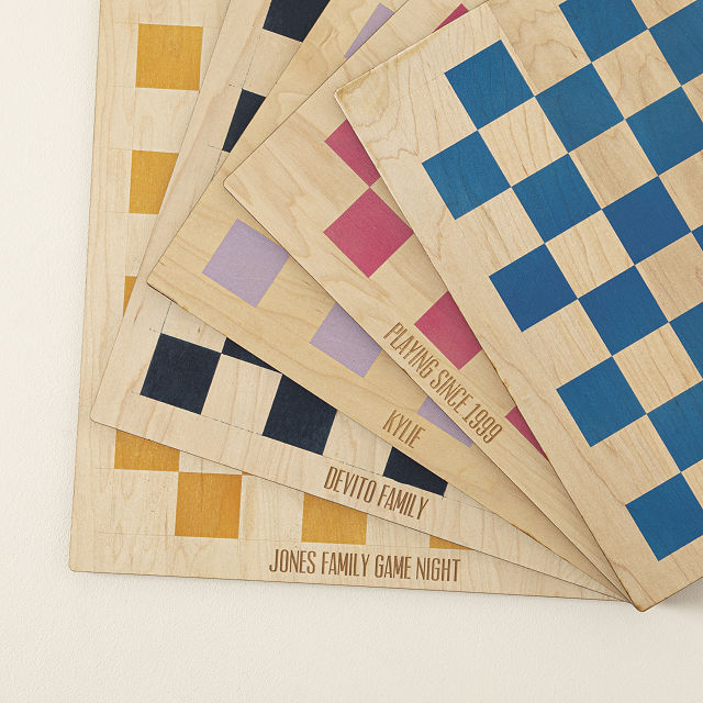 My Favorite Things Custom Checkers Checkers Goods