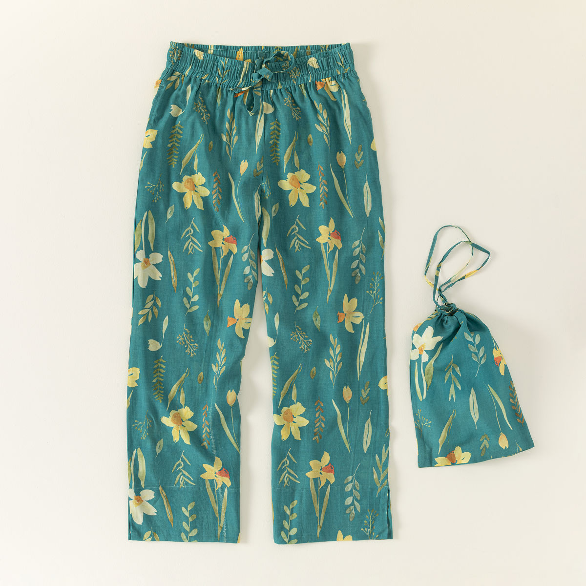 Birth Month Flower Lounge Pants - March L/XL