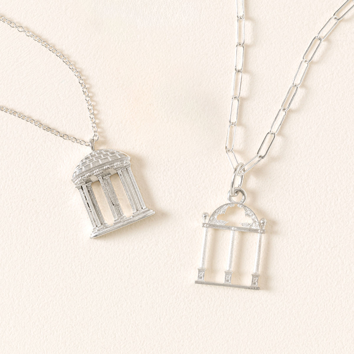 College Town Architecture Necklace