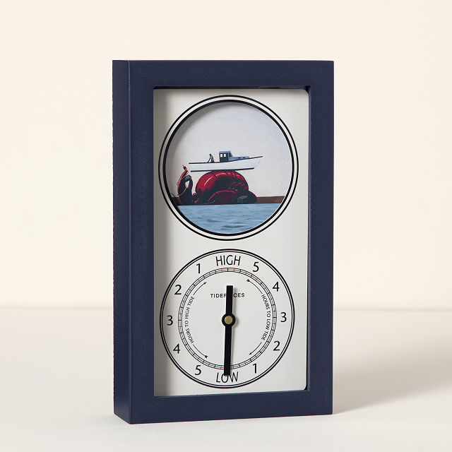 Seaside Surprise Moving Tide Clock