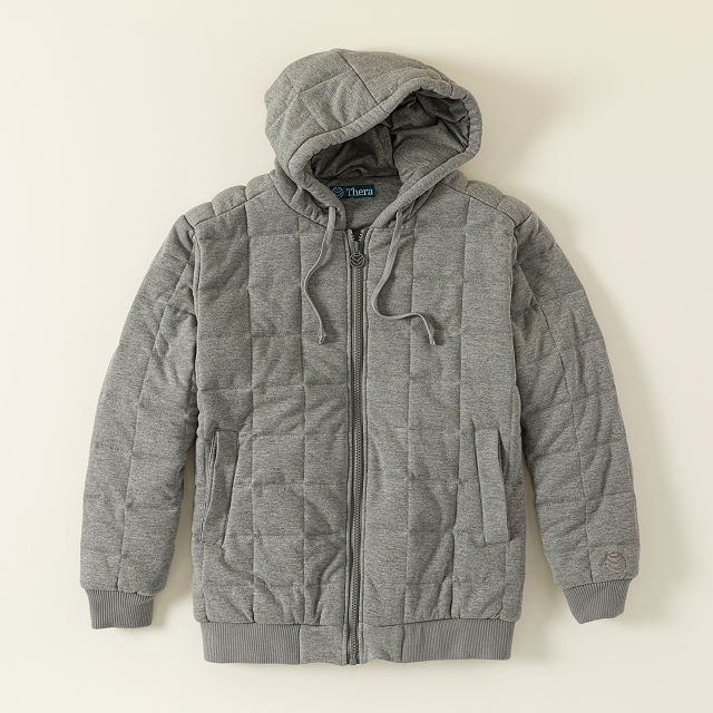 Uncommon Goods | Grey L - Weighted Relaxation Hoodie | Self