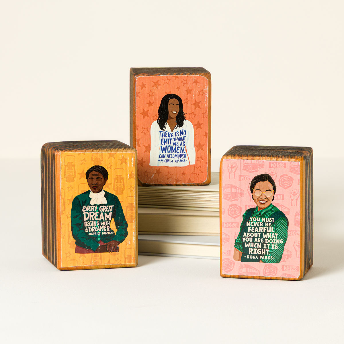 Quotes by Iconic Women Bookends