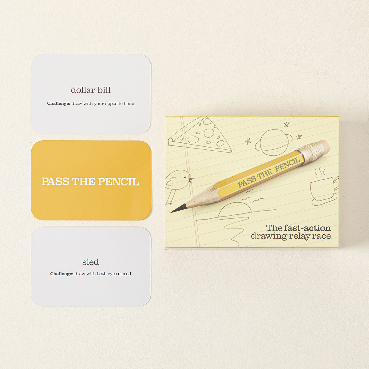 Pass the Pencil A Drawing Relay Race Game Goods