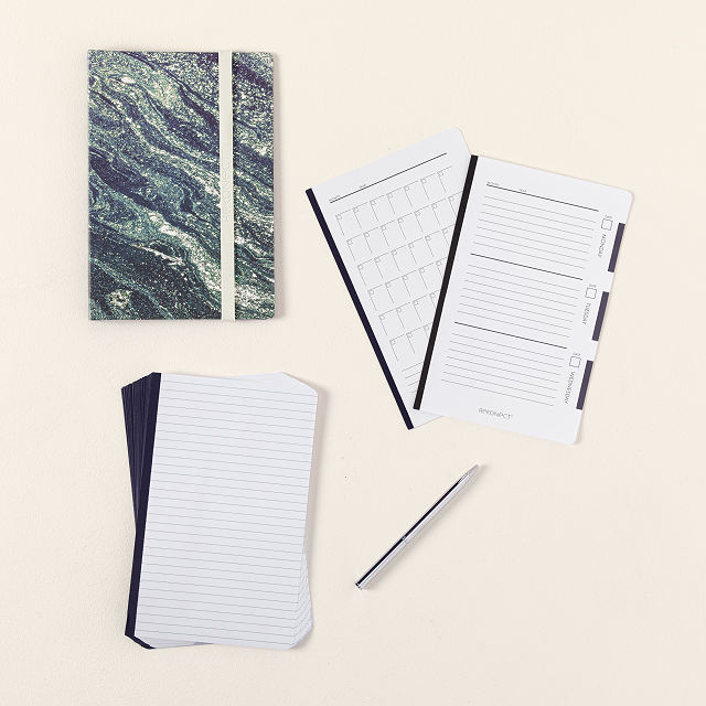 Notebook Calendar Bundle Office Goods