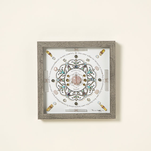 Marriage Blessing Crystal Art