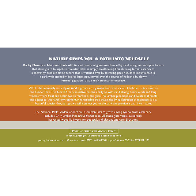 Grow Your Own National Park Botanicals Kit