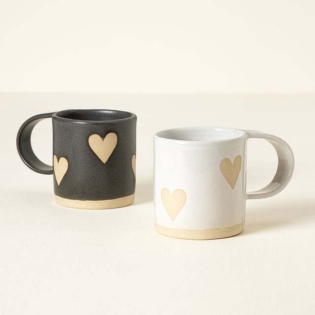 Love in Black and White Mug Set Kitchenware Goods