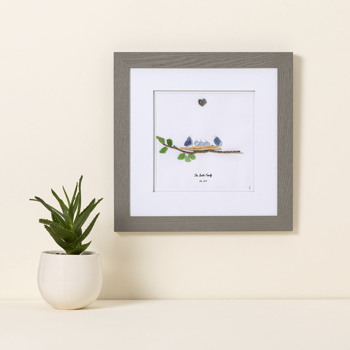 Our Nest Personalized Family Art