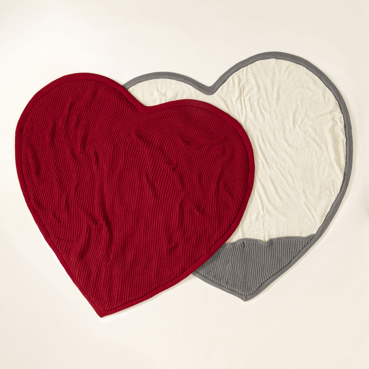 Goods Snuggle Up Footsie Blanket HeartShaped Blanket