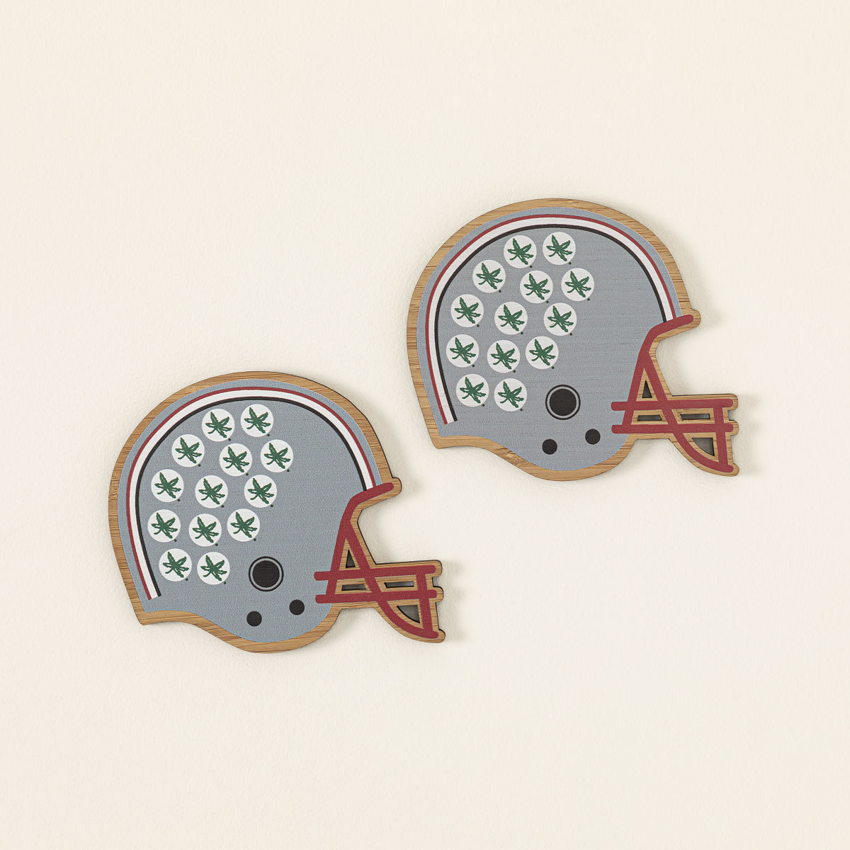 College Football Game Day Coaster Set - Ohio State University