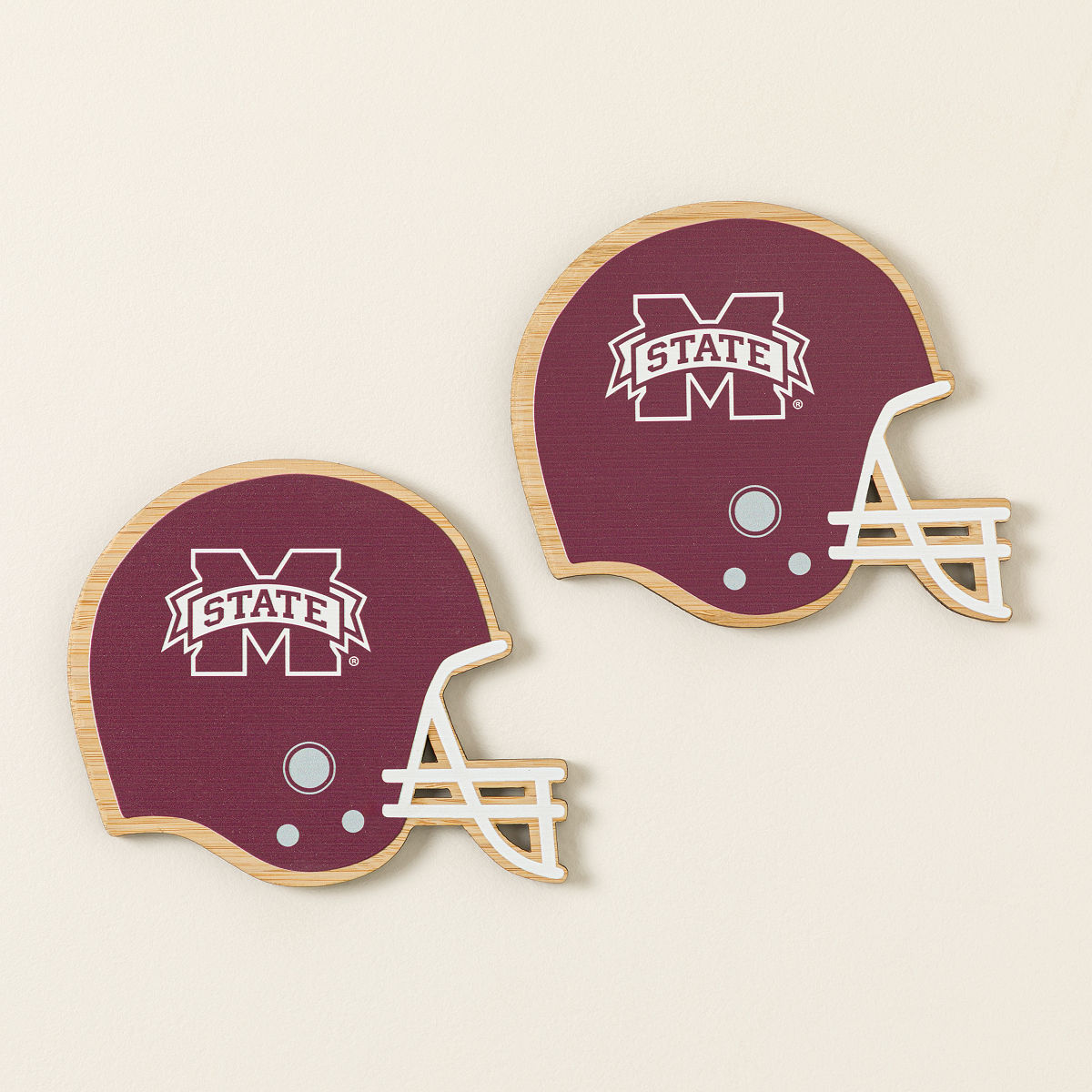 College Football Game Day Coaster Set - Mississippi State University