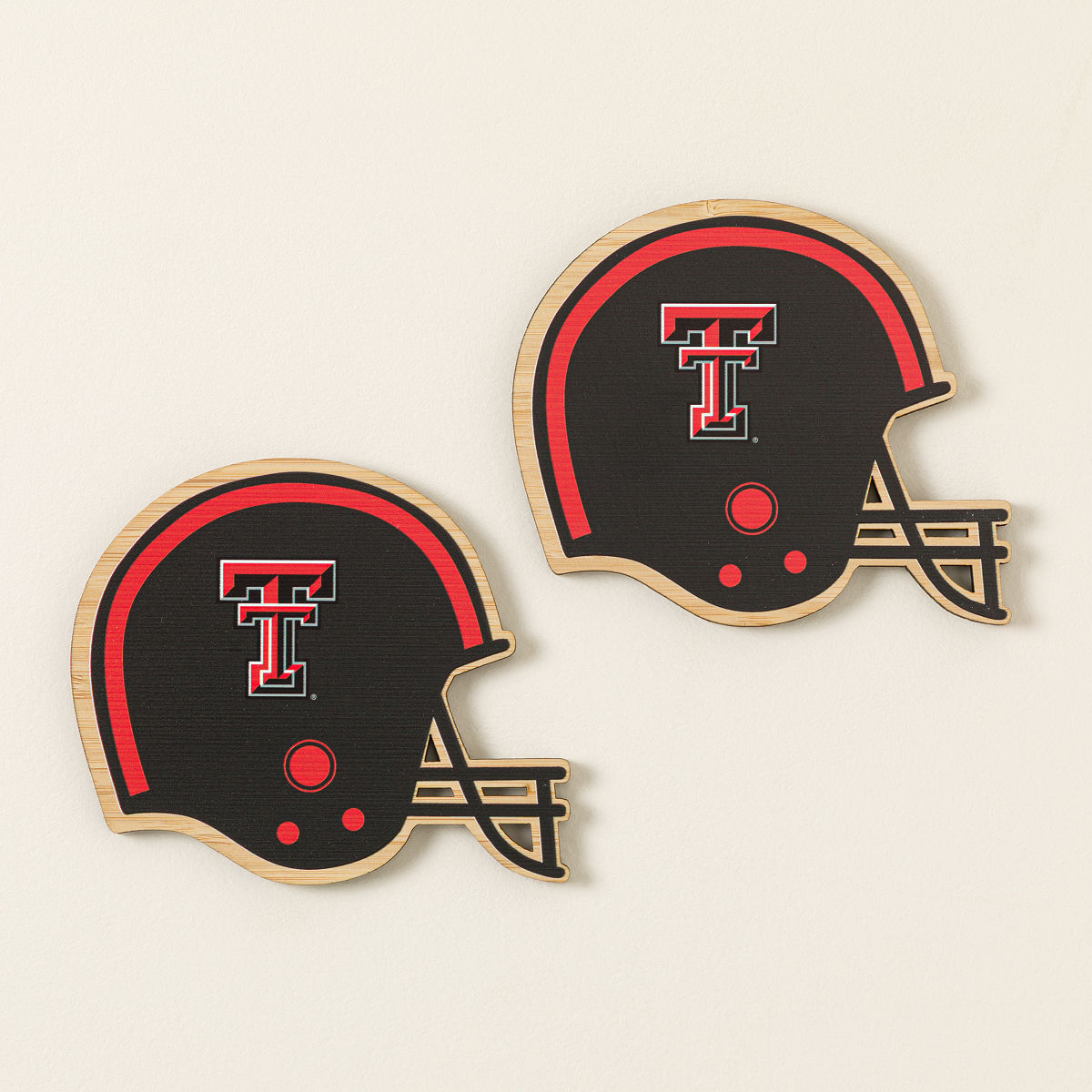College Football Game Day Coaster Set - Texas Tech University