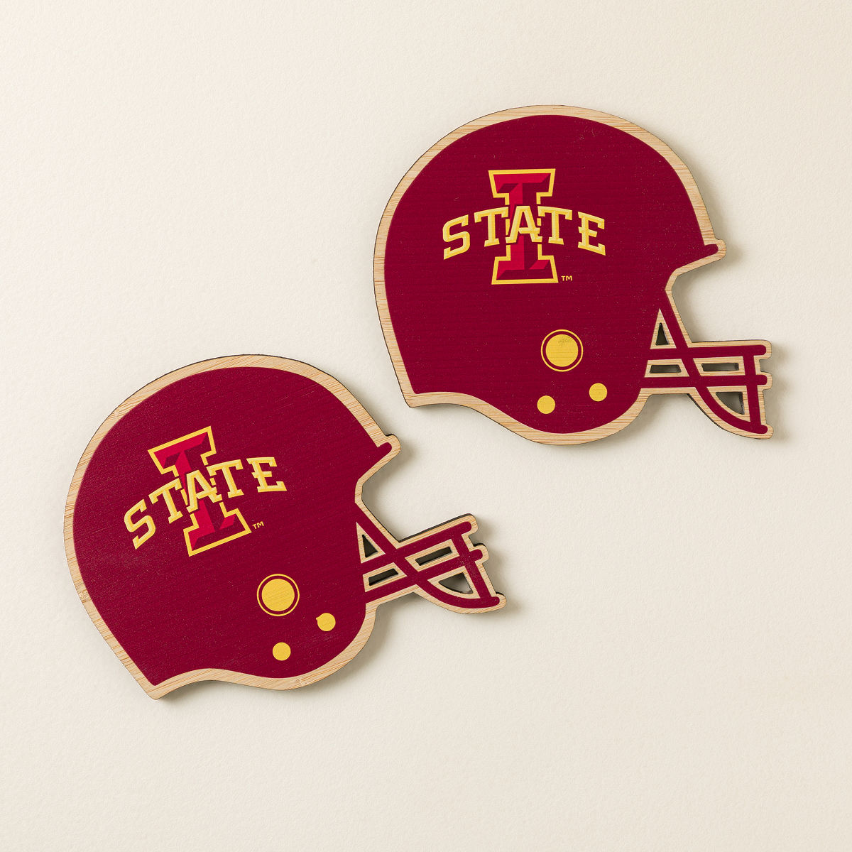 College Football Game Day Coaster Set - Iowa State University