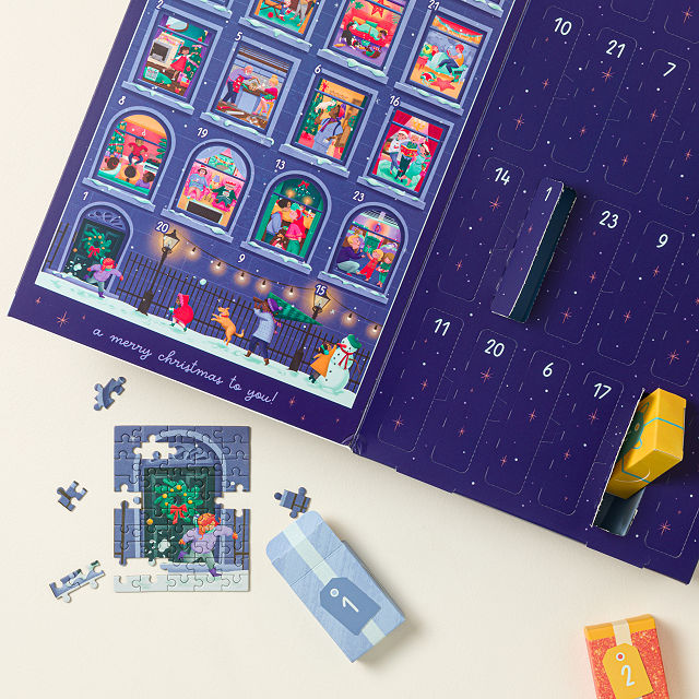 Through the Window Puzzle Advent Calendar | Uncommon Goods