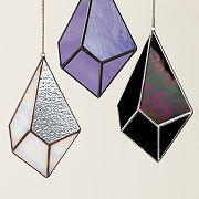 Stained Glass Gemstone Suncatcher
