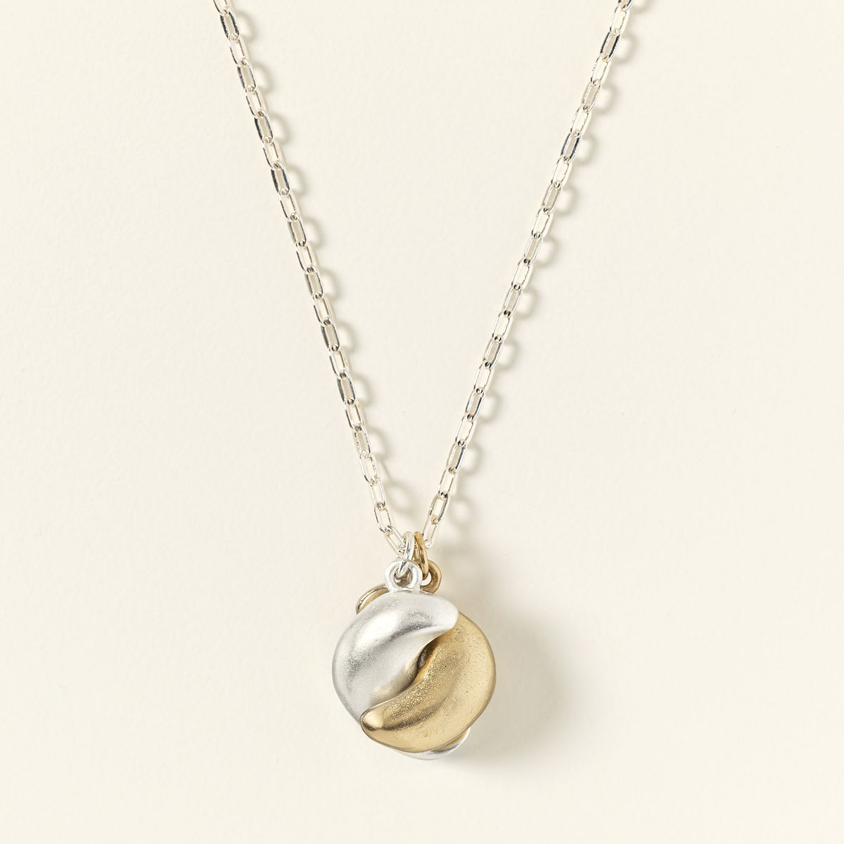 Hug Necklace - Two-Tone