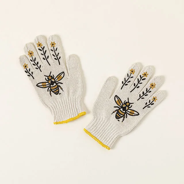 Honeybee Garden Gloves Cute Garden Gloves Goods