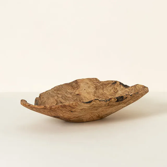 One of a Kind Olive Wood Salad Bowl