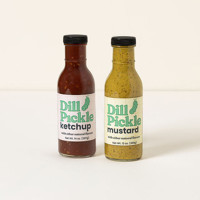 Dill Pickle Ketchup & Mustard Pantry Goods