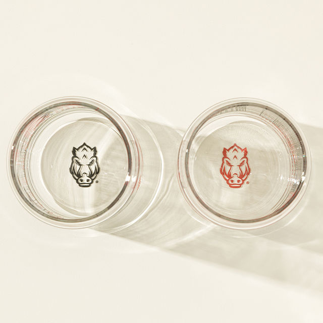 College Cityscape Can-Shaped Glasses - Set of 2