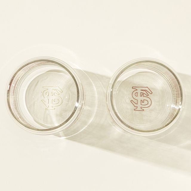 College Cityscape Can-Shaped Glasses - Set of 2
