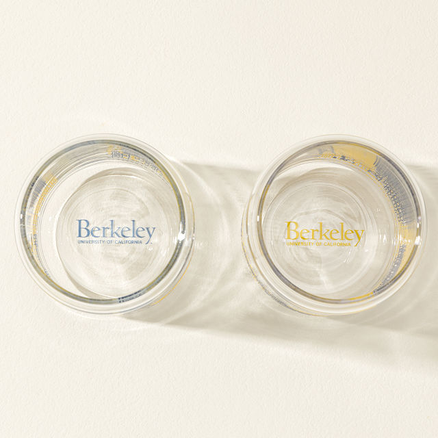 College Cityscape Can-Shaped Glasses - Set of 2