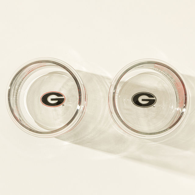 College Cityscape Can-Shaped Glasses - Set of 2