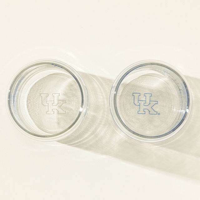 College Cityscape Can-Shaped Glasses - Set of 2