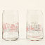 College Cityscape Can-Shaped Glasses - Set of 2 thumbnail 4