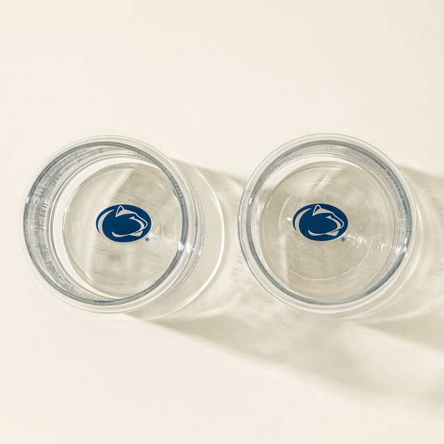 College Cityscape Can-Shaped Glasses - Set of 2