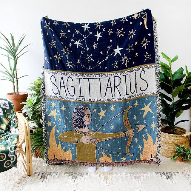 Astrology Blanket Astrology, Throw Goods