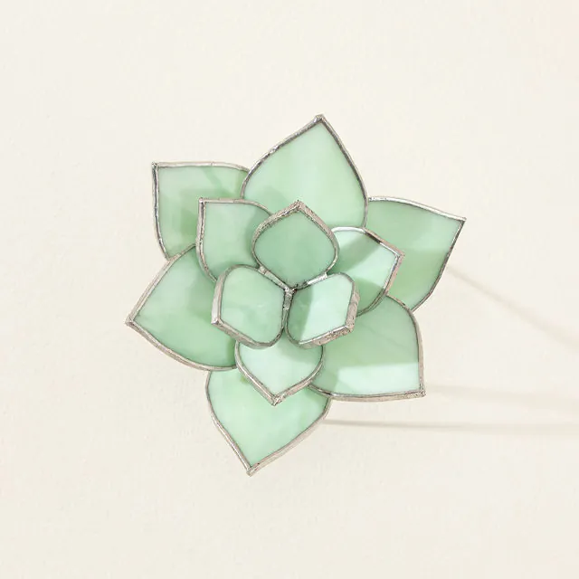 Uncommon Goods Stained Glass Plants in Lotus at Nordstrom