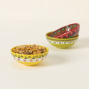 Garden Mezze Snack Bowls - Set of 3